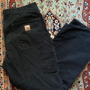 Black Carhartt Dungaree Fit